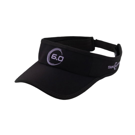 Six Zero Sports Visor Black