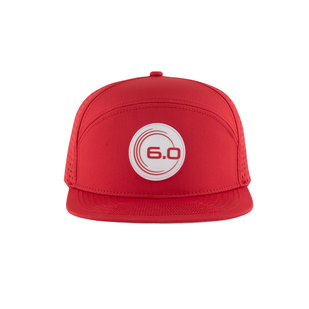 Six Zero Outback SnapBack Ruby Red