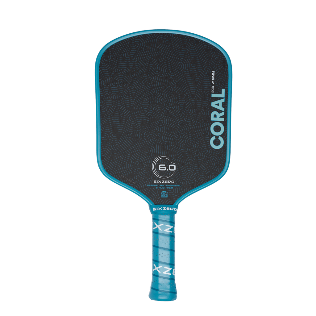Six Zero Coral Pickleball Paddle | Next Gem Control & Power Six Zero Coral Pickleball Paddle | Next Gem Control & Power