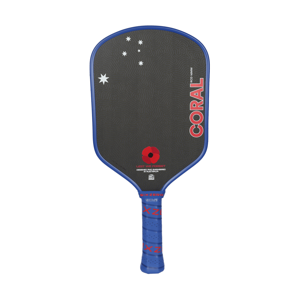 Australian Limited Edition Pickleball Paddle | Coral Hybrid 16mm