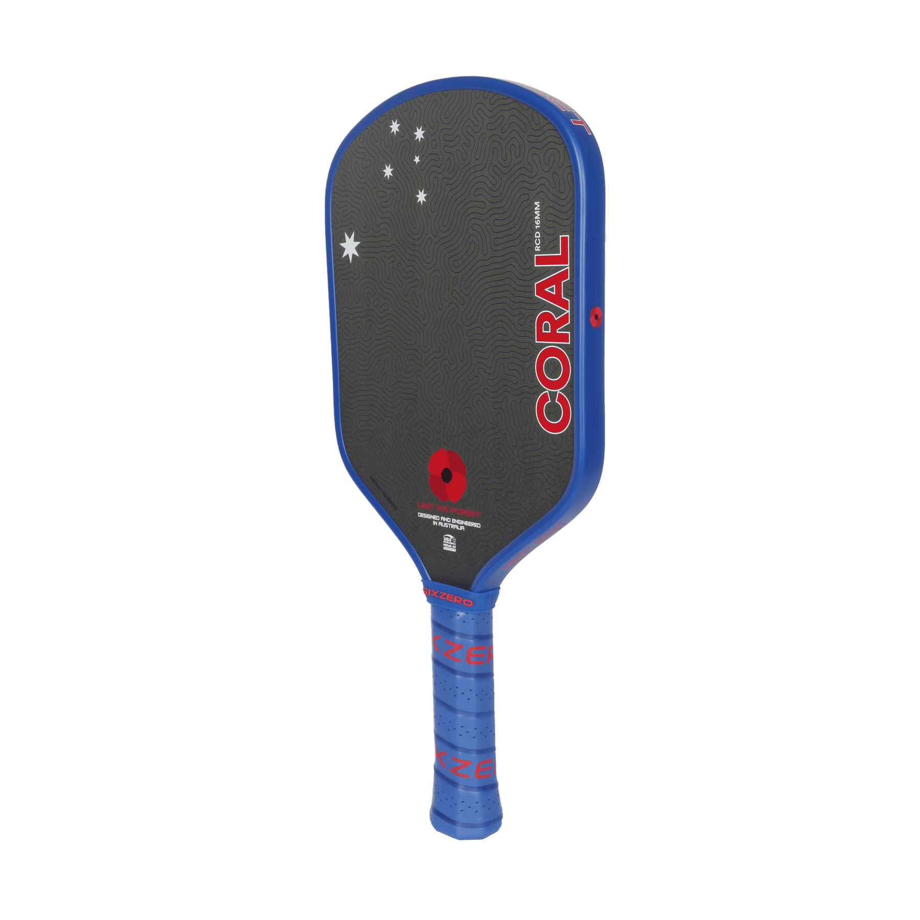 Australian Limited Edition Pickleball Paddle | Coral Hybrid 16mm Australian Limited Edition Pickleball Paddle | Coral Hybrid 16mm