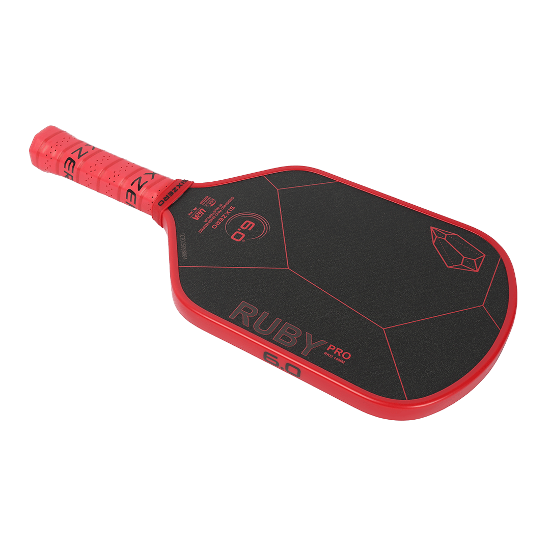 Ruby Pro 14mm Pickleball Paddle | Six Zero Next Gem™ Power Ruby Pro 14mm Pickleball Paddle | Six Zero Next Gem™ Power