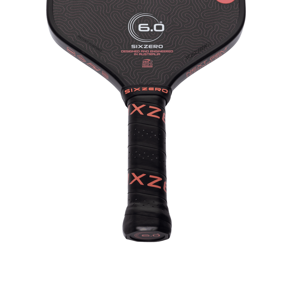 Six Zero Coral Pickleball Paddle | Next Gem™ Control & Power Six Zero Coral Pickleball Paddle | Next Gem™ Control & Power