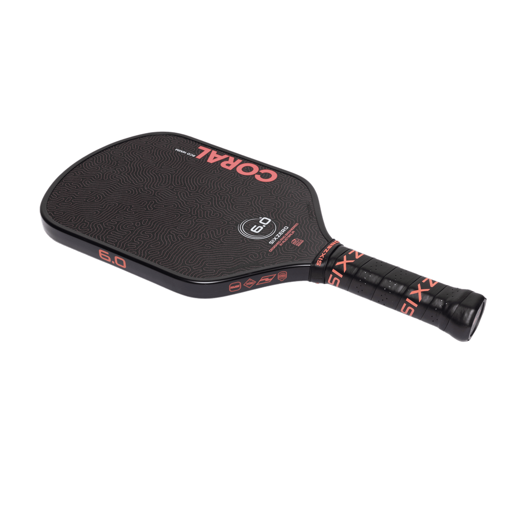 Six Zero Coral Pickleball Paddle | Next Gem™ Control & Power Six Zero Coral Pickleball Paddle | Next Gem™ Control & Power