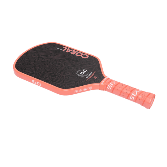 Six Zero Coral Pickleball Paddle | Next Gem™ Control & Power Six Zero Coral Pickleball Paddle | Next Gem™ Control & Power