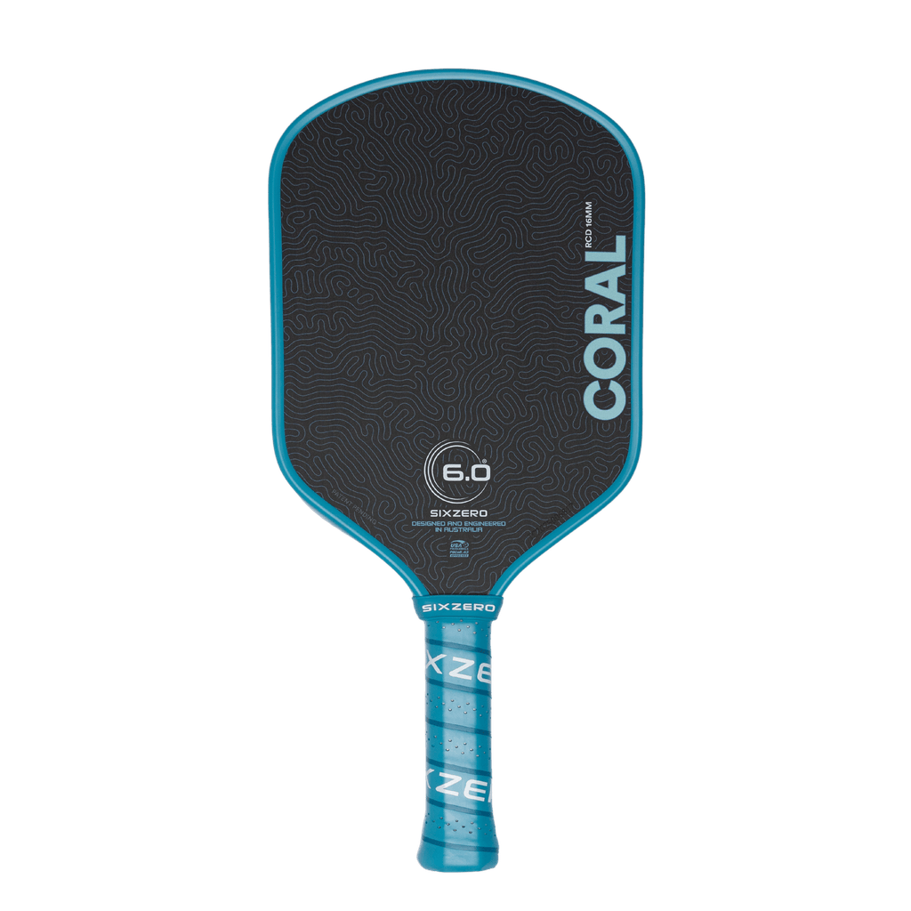 Six Zero Coral Pickleball Paddle | Next Gem™ Control & Power Six Zero Coral Pickleball Paddle | Next Gem™ Control & Power