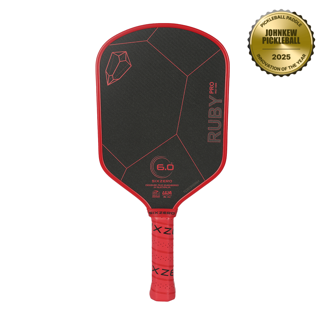 Ruby Pro 14mm Pickleball Paddle | Six Zero Next Gem™ Power