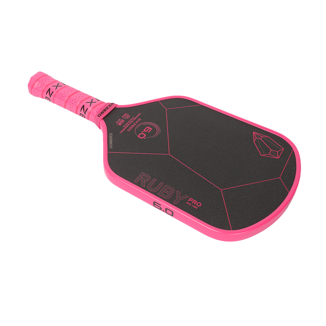 Ruby Pro 14mm Pickleball Paddle | Six Zero Next Gem™ Power Ruby Pro 14mm Pickleball Paddle | Six Zero Next Gem™ Power