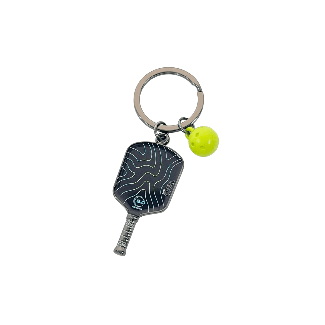 Six Zero Key Chain - Black Opal